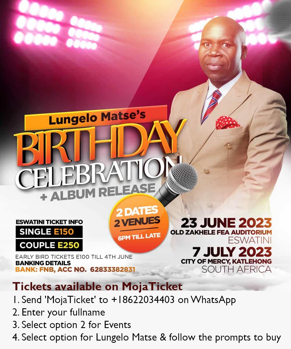 Lungelo Matses Birthday Celebration And Album Release Pic